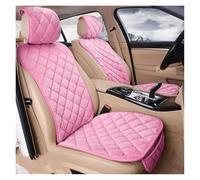 Ggwqoops Pink Car Seat Cover For Women Soft Plush Vehicle Seat Cushion Protector Chair Pad For Lady Universal For Four Seasons Car Seat Covers(Front Light Pink 2pc)