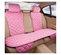 Ggwqoops Pink Car Seat Cover For Women Soft Plush Vehicle Seat Cushion Protector Chair Pad For Lady Universal For Four Seasons Car Seat Covers(Rear Light Pink 1pc)