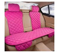 Ggwqoops Pink Car Seat Cover For Women Soft Plush Vehicle Seat Cushion Protector Chair Pad For Lady Universal For Four Seasons Car Seat Covers(Rear Pink 1pc)