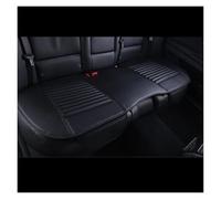 Ggwqoops PU Leather Car Seat Cover Universal Vehicle Seat Cushion Anti Slip Chair Protector Mat Waterproof Sweatproof Surface Car Seat Covers(Rear Black line 1pc)