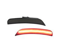 Ggwqoops Rear Reflector Bumper Light For Chrysler 300 2015-2021 12V Front Bumper LED Side Fender Marker Light Parking Amber Turn Signal Lights(2pc Rear Red5)