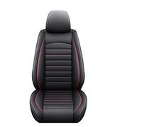 Ggwqoops Universal All Inclusive Car Leather Seat Cover For Hyundai For Ix35 For Santa For Tucson For Elantra For Accent Auto Accessories Car Seat Covers(1pc Black Red)