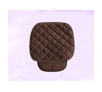 Ggwqoops Universal Anti-slip Warm Winter SUV Car Seat Cover Cushion Front Rear Flax Cushion Breathable Protector Mat Pad Accessories Car Seat Covers(Dark brown)