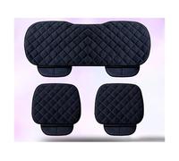 Ggwqoops Universal Anti-slip Warm Winter SUV Car Seat Cover Cushion Front Rear Flax Cushion Breathable Protector Mat Pad Accessories Car Seat Covers(Black color)