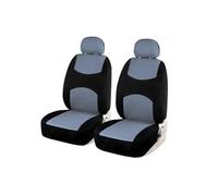 Ggwqoops Universal Auto Seat Covers For Car Truck SUV Van 2 Seater Front Protector Front Pair Polyester Car Seat Covers(Gray 2 pieces)