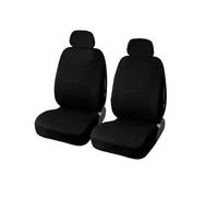 Ggwqoops Universal Auto Seat Covers For Car Truck SUV Van 2 Seater Front Protector Front Pair Polyester Car Seat Covers(Black 2 pieces)