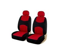 Ggwqoops Universal Auto Seat Covers For Car Truck SUV Van 2 Seater Front Protector Front Pair Polyester Car Seat Covers(Red 2 pieces)