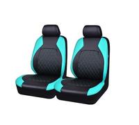 Ggwqoops Universal Car PU Leather Seat Cover Pad Comfortable Seat Covers Protection Auto Chair Protector Four Season Interior Accessories Car Seat Covers(Green 4 sets)