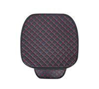 Ggwqoops Universal Car Seat Covers Pu Leather Car Seat Protector Four Seasons Car Seat Cushion Chair Carpet Pad Auto Accessories Car Seat Covers(Red Front 1pc)