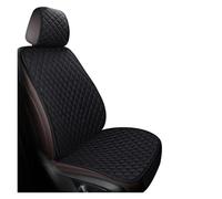 Ggwqoops Universal Flax Car Seat Cover Front Rear Cushion Comfortable Breathable Protector Mat Four Season Pad Auto Interior Accessories Car Seat Covers(Black)