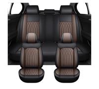 Ggwqoops Universal Full Set Car Seat Covers For Toyota For Corolla For Yaris For Raize For Hilux For Camry For Prius For Land For Cruiser For Prado Car Seat Covers(Coffee)
