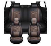 Ggwqoops Universal Full Set Car Seat Covers For Toyota For Corolla For Yaris For Raize For Hilux For Camry For Prius For Land For Cruiser For Prado Car Seat Covers(1Coffee)