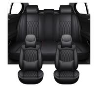 Ggwqoops Universal Full Set Car Seat Covers For Toyota For Corolla For Yaris For Raize For Hilux For Camry For Prius For Land For Cruiser For Prado Car Seat Covers(1Black)