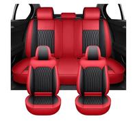 Ggwqoops Universal Full Set Car Seat Covers For Toyota For Corolla For Yaris For Raize For Hilux For Camry For Prius For Land For Cruiser For Prado Car Seat Covers(Red)