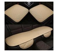 Ggwqoops Universal PU Leather Seat Cover Interior Accessories Mat Protector Leather Support Pad Car Seat Covers Car Seat Covers(3pcs beige)
