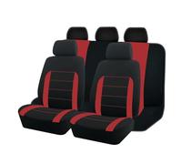 Ggwqoops Universal Size Fit For Most Car Suv Truck Van Accessories Interior Seat Covers For Full Set Car Seat Covers(Red 5 seat)