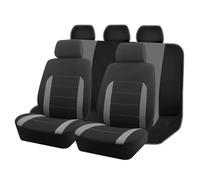 Ggwqoops Universal Size Fit For Most Car Suv Truck Van Accessories Interior Seat Covers For Full Set Car Seat Covers(Gray 5 seat)