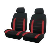 Ggwqoops Universal Size Fit For Most Car Suv Truck Van Accessories Interior Seat Covers For Full Set Car Seat Covers(Red 2 seat)