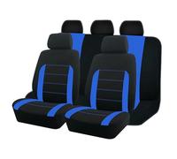 Ggwqoops Universal Size Fit For Most Car Suv Truck Van Accessories Interior Seat Covers For Full Set Car Seat Covers(Blue 5 seat)