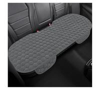 Ggwqoops Winter Short Plush Car Single Piece Seat Cushion Thickened Warm Front Single Seat Square Cushion Rear Row Long Cushion Car Seat Covers(Long gray pad)