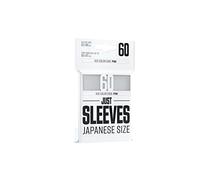 GGX10015 - Just Sleeves - Japanese Size, White (60 Sleeves)