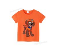 (GGXL 622, 150cm) Paw Patrols Kids T-shirt Children Clothing Boys Girls Clothes Cartoon Streetwear Shirts Kawaii Figure Chase Skye Print Tops