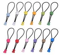 GGXZHT Food Bag Clips for Food Storage - 12 Adjustable Reusable Freezer Clips for Snack Sealing, Kitchen Organisation - Plastic Sealable Clips for frozen peas&sandwich bag (Round 15CM)