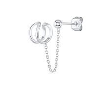 GGYTMQL 1 pcs chain stud earrings for women tassel clip on earrings earrings jewelry drop