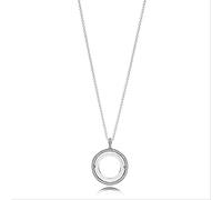 GGYTMQL 100% Charm Necklace Female Heart Valentine's Day Heart-Shaped Necklace Jewelry