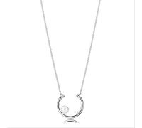 GGYTMQL 100% Charm Necklace Female Heart Valentine's Day Heart-Shaped Necklace Jewelry