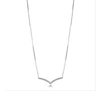GGYTMQL 100% ladies letter butterfly four-leaf clasp necklace jewelry Made in China