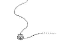 GGYTMQL 100% Necklace Dazzling Zircon Pendant Choker Solid Chain for Women Wedding Jewelry Made in China