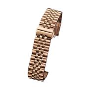 GGYTMQL 12 13 14 16 17 18 19 20 21 22mm Soild Watch Band Strap Stainless Steel Watchband Bracelet Hollow Arc Interface Watch Band