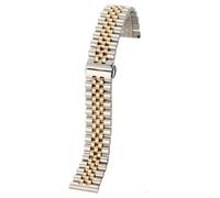 GGYTMQL 12 13 14 16 17 18 19 20 21 22mm Soild Watch Band Strap Stainless Steel Watchband Bracelet Hollow Arc Interface Watch Band