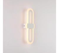 GGYTMQL 15W Indoor Wall Light Living Room Wall Lamp, Bedroom Wall Mounted Lamp, Internal Metal Wall Lighting Fixtures, LED Modern Chandelier