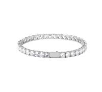 GGYTMQL 18K Gold GRA Certified Moissanite Tennis Bracelet, Round Brilliant Cut, Bridal & Wedding Jewelry