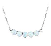 GGYTMQL 18k plated round pendant necklace for women wedding elegant three color jewelry Made in China