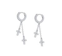 GGYTMQL 18k Plated Zircon Hoop Earrings For Women Piercing Earring Ear Buckle Jewelry Pendientes