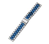GGYTMQL 18mm 20mm 22mm Quick Release Stainless Steel Metal Band Suitable For Traditional Watch And Smart Watch Band Unisex