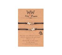 GGYTMQL 2/3/4/5 Pcs Friendship Bracelets Matching Distance Bracelets for Friends Love Knot Infinity Bracelet for Women Bff Bracelet Gifts for Best Friends Sisters