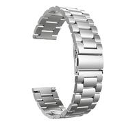 GGYTMQL 20mm, 22mm, Stainless Steel Band Quick Release Universal Metal Replacement Strap Smart Watch Bracelet