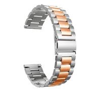 GGYTMQL 20mm, 22mm, Stainless Steel Band Quick Release Universal Metal Replacement Strap Smart Watch Bracelet