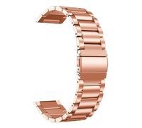 GGYTMQL 20mm, 22mm, Stainless Steel Band Quick Release Universal Metal Replacement Strap Smart Watch Bracelet