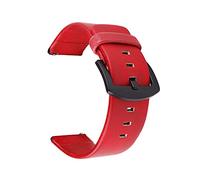 GGYTMQL 20mm 22mm Strap Watch Vintage Leather Watch Band Replacements Bracelet(Orange,22mm)