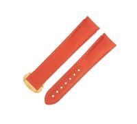 GGYTMQL 20mm New Orange Nylon Fabric Watchband Fit for Strap for AT150 300 Curved End Watch Band Watch Strap