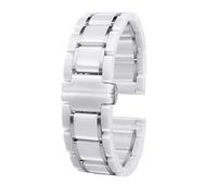 GGYTMQL 20mmCeramic Watch Band Compatible With Smart Watches And Quartz Watches