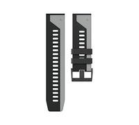 GGYTMQL 22 26Mm Colorful Watch Straps for 7 7X 6 6X 5X 5 Plus 3 3Hr 935 945 S60 Silicone Easyfit Watch Wristband Correa/Black Gray/Feni* 7*
