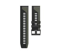 GGYTMQL 22 26Mm Colorful Watch Straps for 7 7X 6 6X 5X 5 Plus 3 3Hr 935 945 S60 Silicone Easyfit Watch Wristband Correa/Black Gray/Feni* 7*