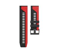 GGYTMQL 22 26Mm Colorful Watch Straps for 7 7X 6 6X 5X 5 Plus 3 3Hr 935 945 S60 Silicone Easyfit Watch Wristband Correa/Black Gray/Feni* 7*