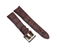 GGYTMQL 22 Mm Genuine Leather Watchband Men's Watch Strap Compatible With Montblanc Star 36065 Wtach Band Belt Bracelet Brown Black Blue